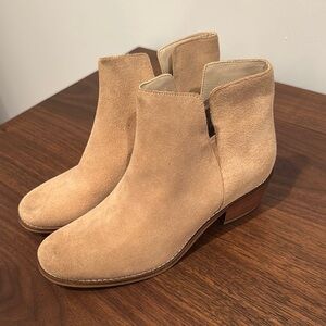 Tan Suede Ankle Boots